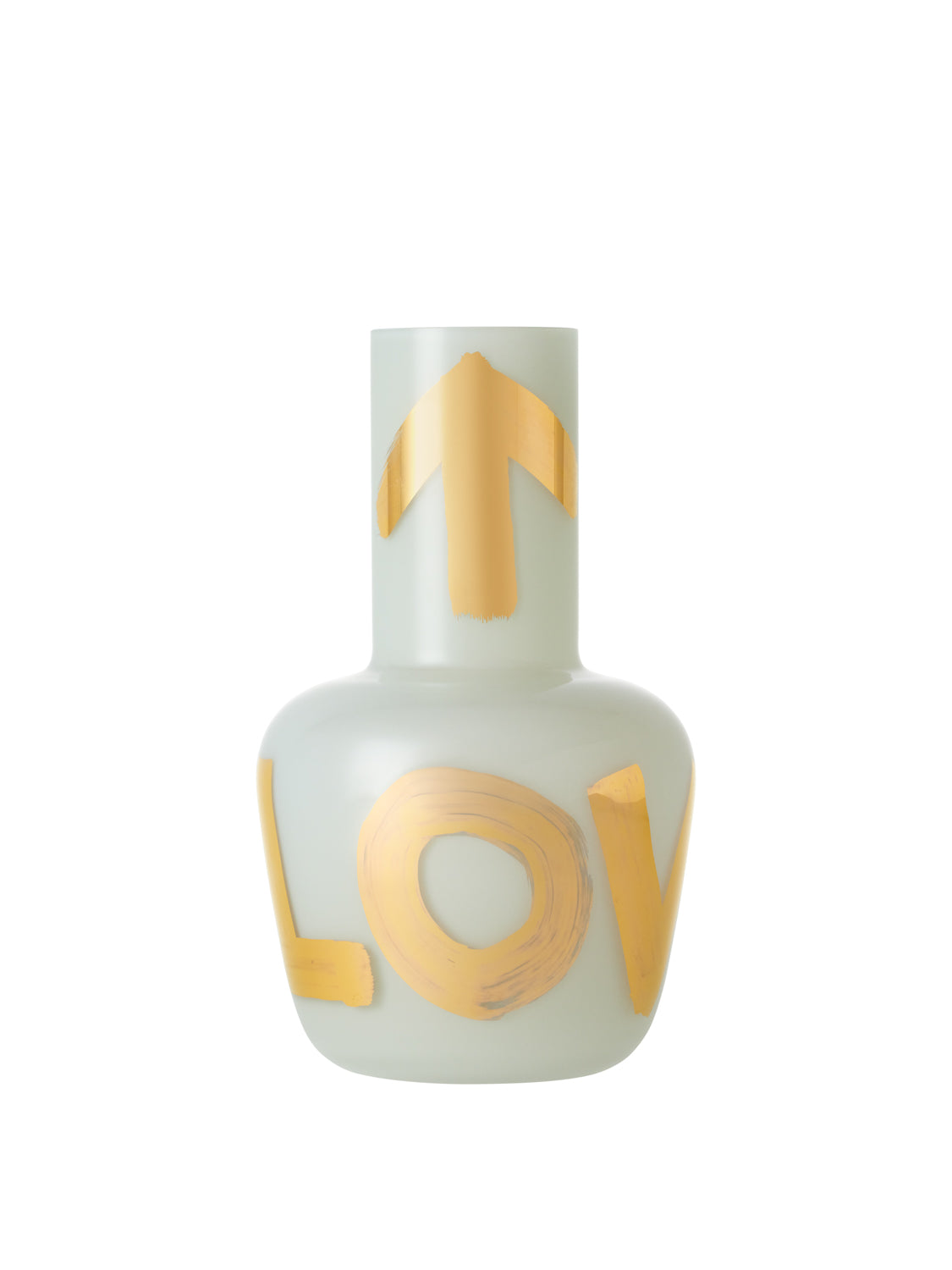 Unnamed Baby vase - cyan grey