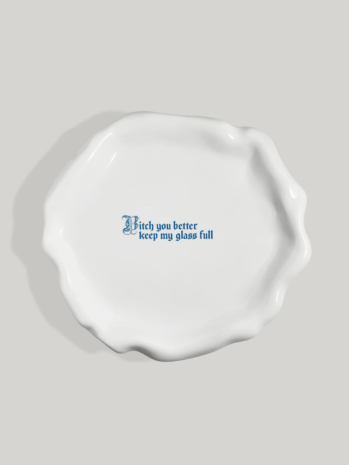 The Issues dinner plate