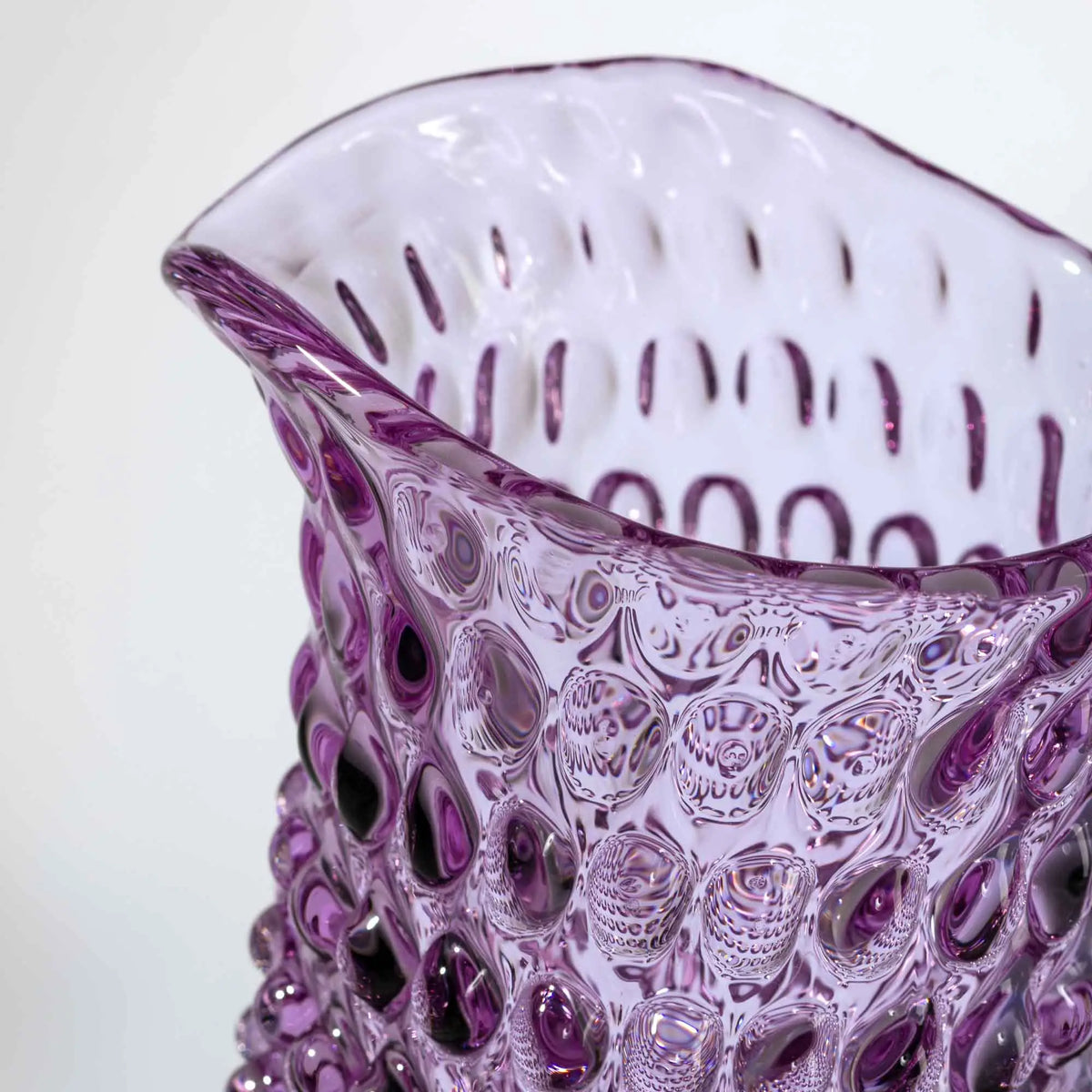 Hobnail tall jug