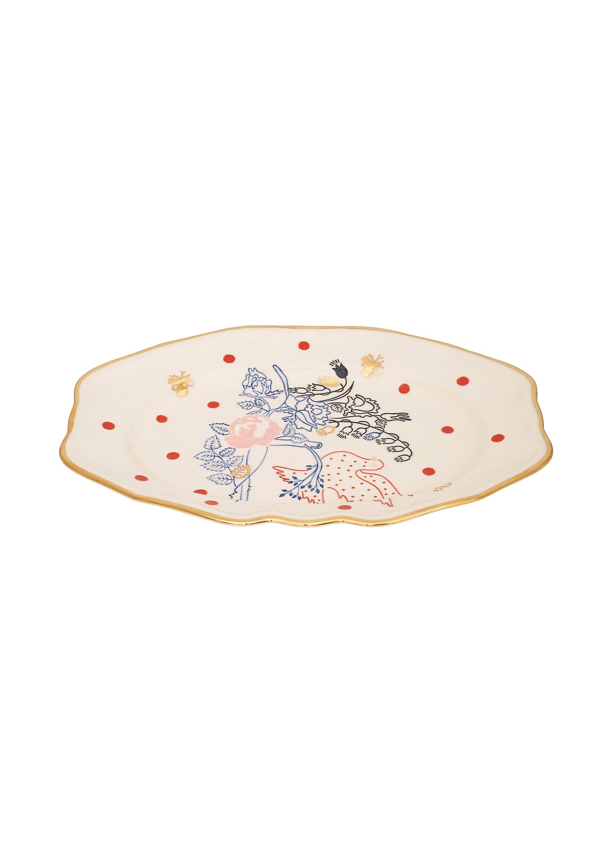 Dove Ornate plate