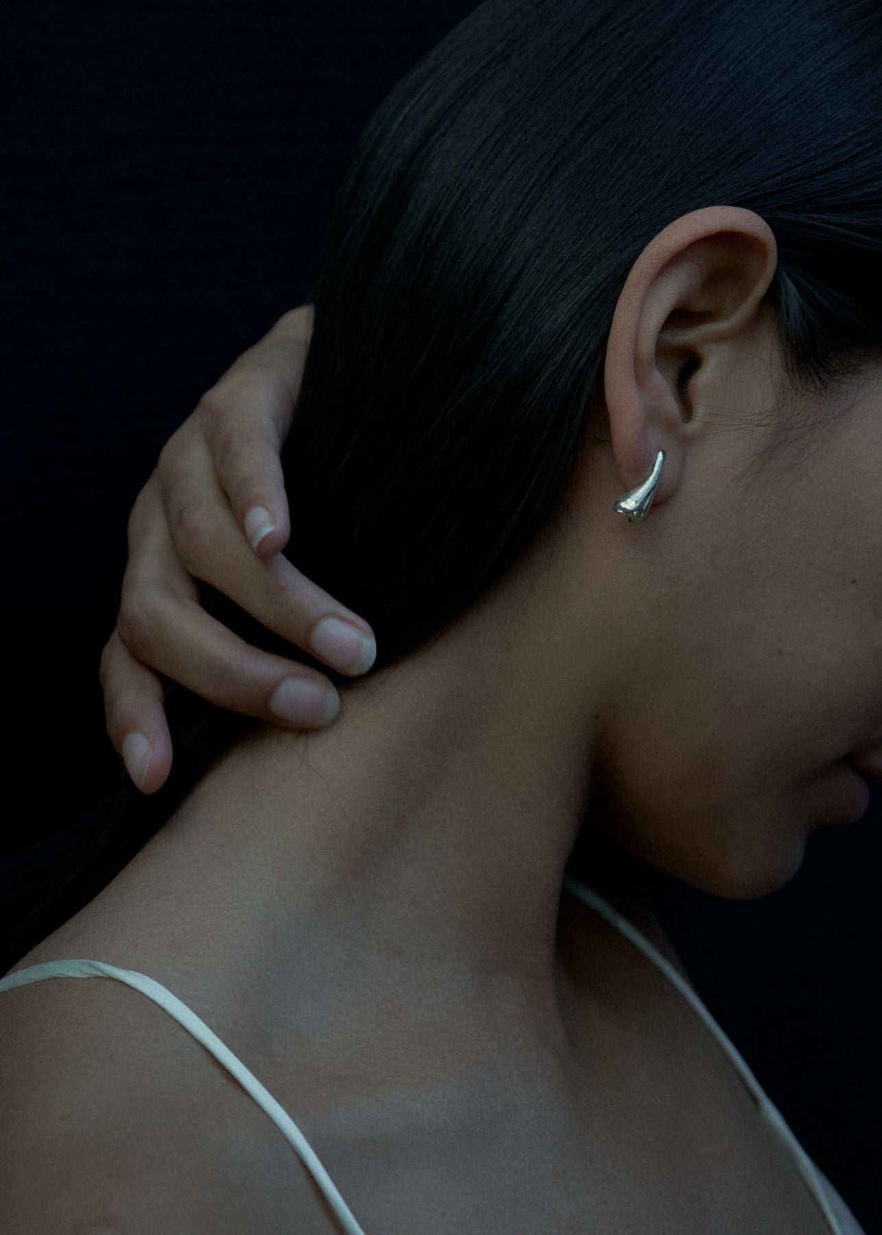Petal earrings