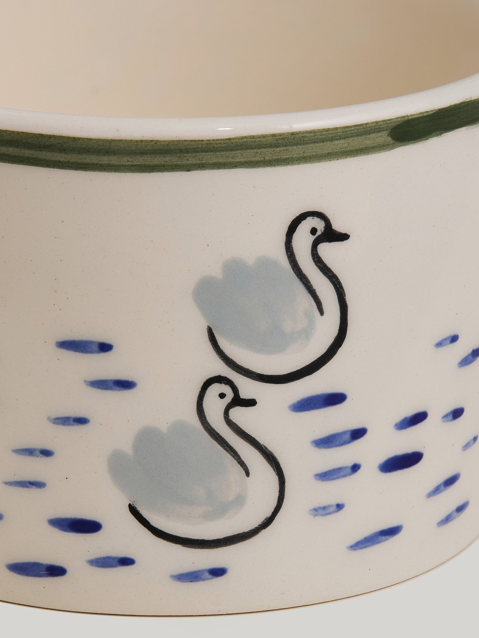 Pond cup with saucer