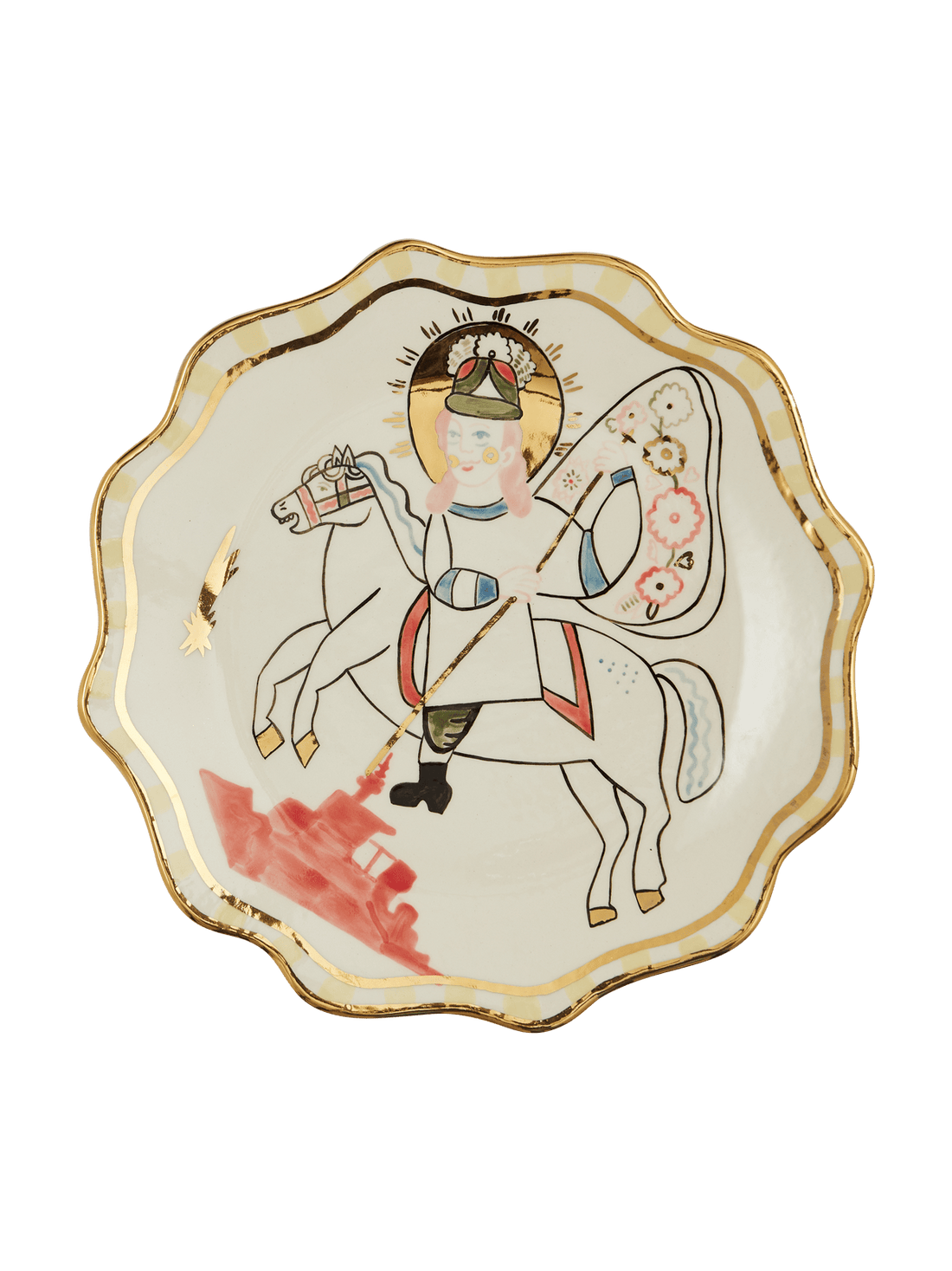 St. George square plate