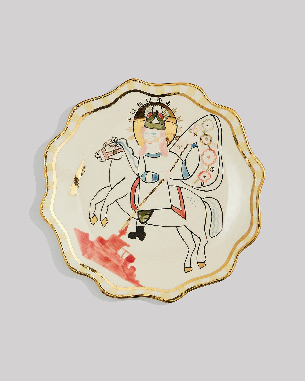 St. George square plate