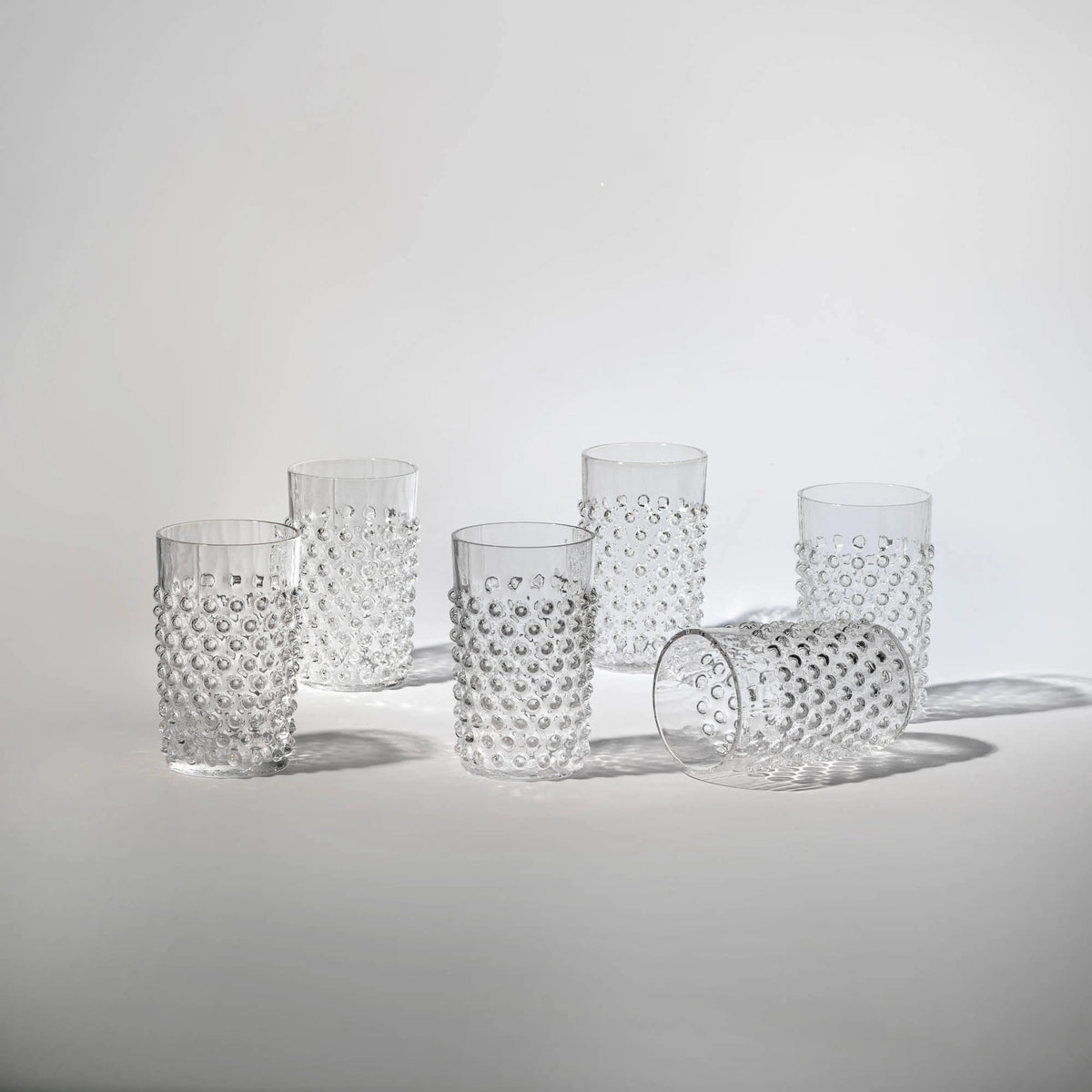 Hobnail sklenice
