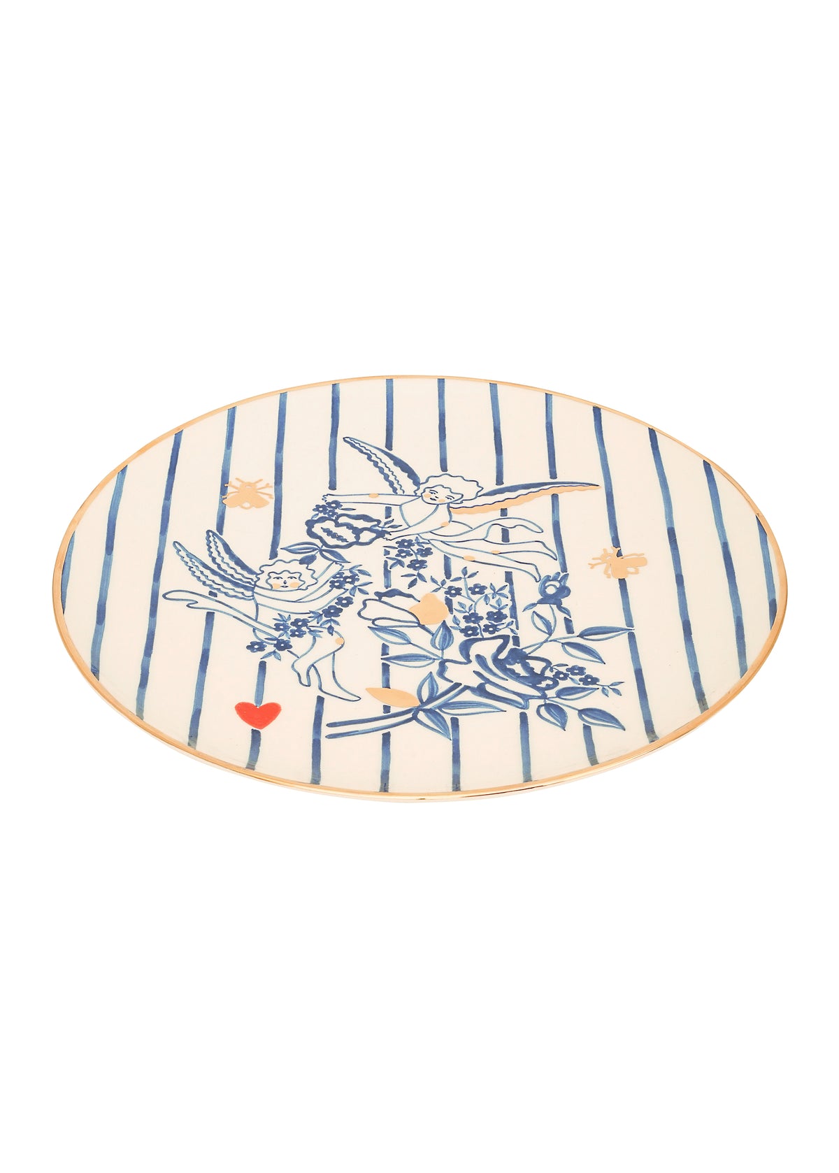 Grace round plate