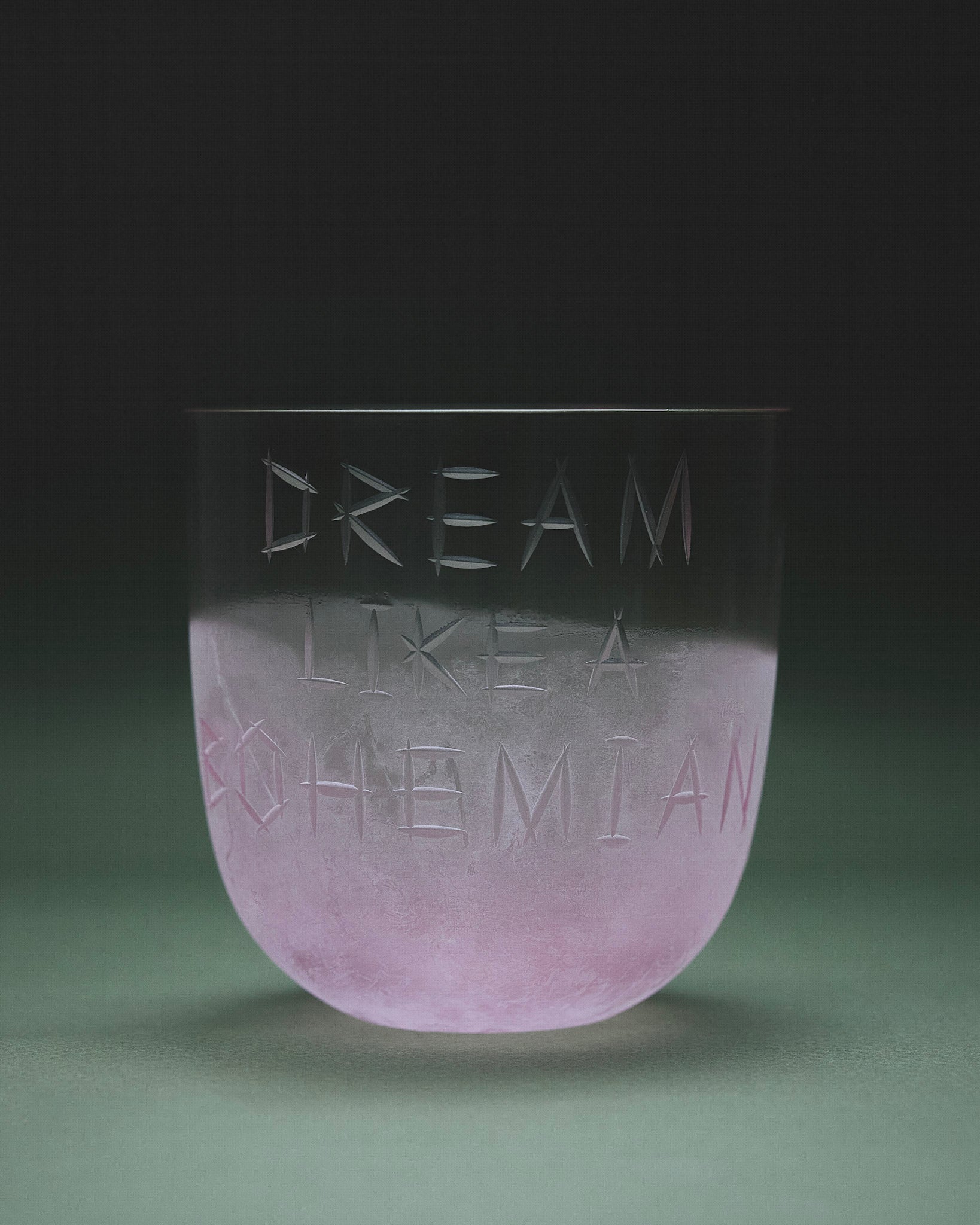 Dream like a bohemian sklenice