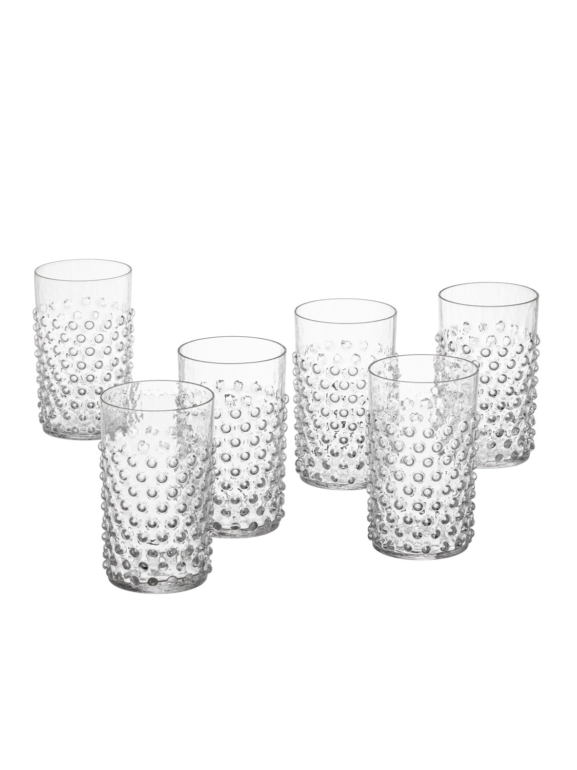 Hobnail sklenice