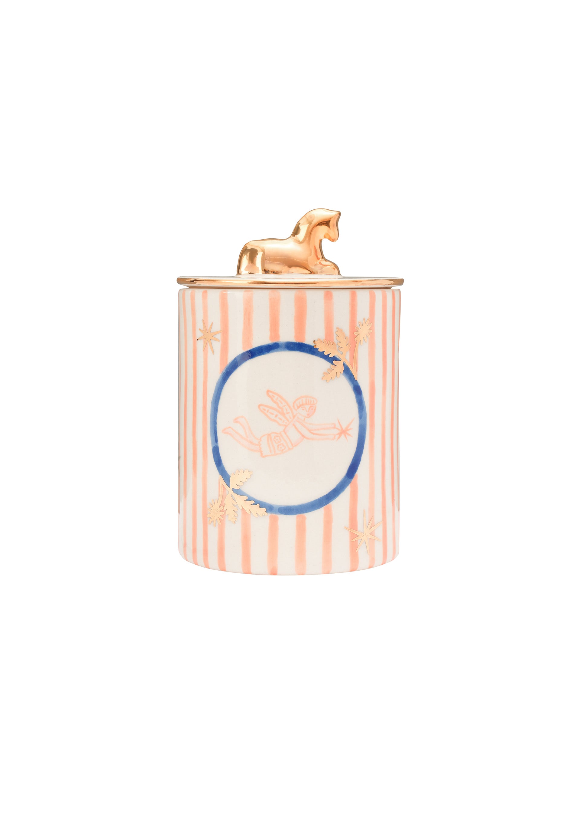Horseman Sugar Bowl - Pink