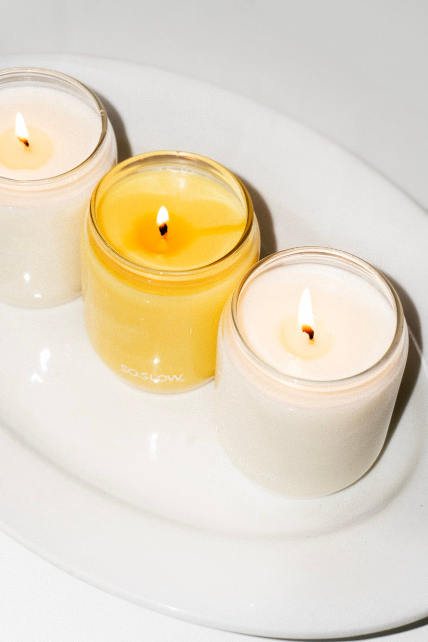 PEONY FLOWER CANDLE